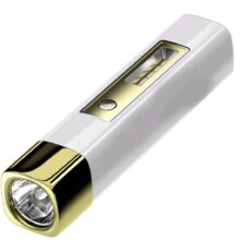20点：LED 强光手电筒 远射户外可充电便携式充电宝 旗舰版 1200毫安*2件