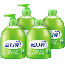 蓝月亮洗手液 抑菌补充装 家用 泡沫丰富 (500g瓶+500g瓶补)*2