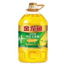 金龙鱼纯正玉米油4L压榨油烘焙蛋糕专用食用油非转基因家用粮油TJ