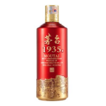 PLUS会员：MOUTAI 茅台 飞天茅台 53%vol 酱香型白酒 500mL 1935两瓶装送礼袋