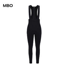 MBO女子便携储物抓绒背带骑行长裤T170C秋冬新款公路运动骑行服