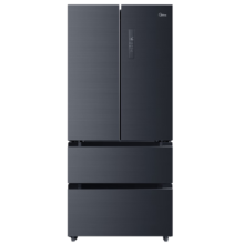 美的（Midea）【双系统不串味】532法式多门冰箱四开门一级能效风冷无霜抗菌净味大容量家用以旧换新506L电冰箱 532双系统全空间抗菌防霉净味