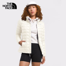 20点前2小时：The North Face 北面 女立领夹棉防风保暖棉服外套