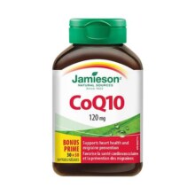 Jamieson健美生进口辅酶q10熬夜心脏添能护血管软胶囊进口保健品