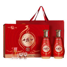 西凤酒 陶龄12年白酒年货礼盒 45度凤香型白酒500ml*2瓶礼盒装商务礼赠