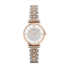 安普里奥·阿玛尼（Emporio Armani）手表女士 AR1926满天星镶钻时尚石英腕表跨年礼物生日礼物送女友