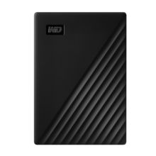 西部数据（WD）1TB 移动硬盘 USB3.0 My Passport随行版2.5英寸 黑 机械硬盘 手机笔记本电脑外接 家庭存储