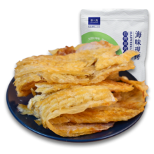 水一方现烤鱼片 鱼片零食健康食品大连特产聚会零食 先生鱼形片50g