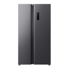 TCL 521升超大容量对开门养鲜冰箱 超薄嵌入式家用冰箱 一体式双变频风冷无霜 AAT负氧离子养鲜 大容量对开门养鲜 冰箱