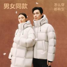 网易严选 中国大鹅焱超蓬95白鹅绒保暖抗寒羽绒服2024冬季新款