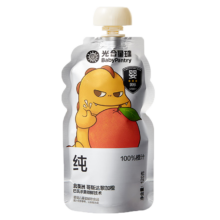 光合星球（THE BABYPANTRY）babycare婴幼儿果汁光合果园100％纯果汁果泥饮品120g