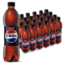 plus会员、需首购:百事可乐 无糖Pepsi碳酸饮料汽水500ml*24瓶 (新老包装随机发货) 百事出品