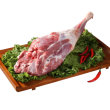 伊为乐宁夏盐池滩羊肉 羊后腿4斤 烧烤红烧 国产生鲜 地理标志羊肉