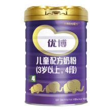 圣元优博换新优小稚高钙4段儿童奶粉808克  3岁以上CBP儿童牛奶粉 优小稚高钙1罐