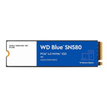 西部数据（WD）SN580 蓝盘系列固态硬盘 m.2接口(NVMe协议）台式机笔记本高速黑神话悟空游戏ssd SN580 1T