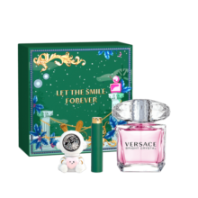 范思哲（VERSACE）节日礼盒晶钻女士香水30ml  新年礼物送女友（内置惊喜盲盒）