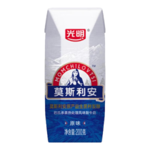 光明 莫斯利安原味酸奶 200g*12盒*2提