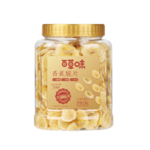百草味 香蕉脆片 250g/罐*2件