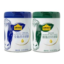 认养一头牛全脂脱脂牛奶粉高钙全家营养奶粉成人送礼800g/罐礼盒