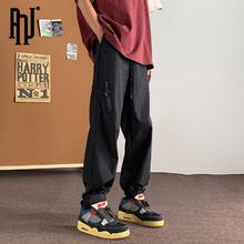 百亿补贴：PNJ 户外防水三防面料美式工装冲锋裤男士直筒宽松伞兵休闲长裤
