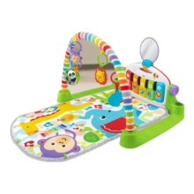 费雪（Fisher-Price）婴儿玩具新生儿见面礼新年礼盒-豪华钢琴缤纷健身器FWT06