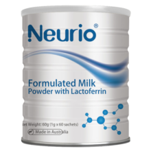 紐瑞優（neurio）纽瑞优高纯度乳铁蛋白调制乳粉护肠道调节儿童益生元婴幼儿 【双倍益生元】白金版60g