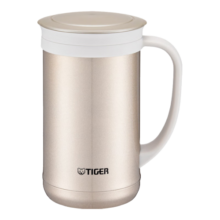虎牌（TIGER） 保温杯 不锈钢泡茶杯真空茶滤网杯男女办公杯 CWM-A050 500ml 金灰色NN