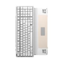 ilovbee 艾卢比 B98胶坨麻将音金属旋钮机械键盘2.4G无线蓝牙有98RGBgasket -RGB