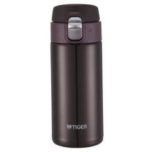 虎牌（TIGER）轻量型一键弹盖保温新年送礼物水杯MMJ-A36C-TC可可布朗尼360ml