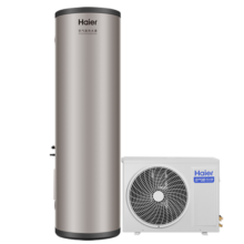 海尔（Haier）超一级能效双变频空气能热水器200升家用商用80℃高温净水洗智控全维超导速热中央热水政府补贴 200升顶配超一级能效双变频