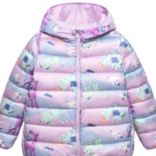 mini balabala 迷你巴拉巴拉 校服防水防油污连帽羽绒服