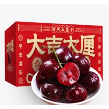 东鲜丰 智利进口车厘子果径26-28mm 净重1.8斤