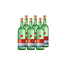 红星 Redstar 红星 大二锅头 56%vol 清香型白酒 750ml*6瓶