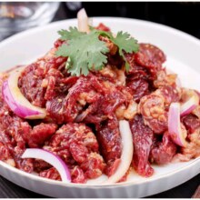 齐函杨佳 齐齐哈尔烤肉 十二款任选6件 传统拌肉250g