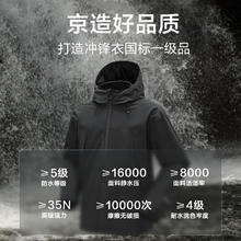 限移动端、京东百亿补贴：京东京造 穿山甲三合一冲锋衣 基础版 JZ2306