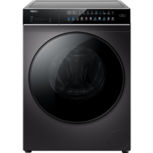 海尔（Haier）洗衣机全自动直驱变频滚筒 10公斤大容量家用节能家电晶彩触控屏智能投放以旧换新189SU1以旧换新