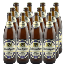 维森（wei henstephaner）德国进口唯森白啤 Weihenstephaner维森（惟圣）精酿啤酒 500mL*1 维森白啤12瓶