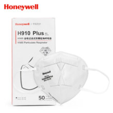 霍尼韦尔（Honeywell）KN95口罩H910Plus防工业粉尘防尘口罩耳带环保装50只/盒