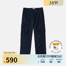 Timberland 官方男装工装裤新款户外休闲口袋A5V53 A5V53433/深宝石蓝 32