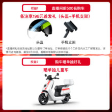 小牛【新品到店自提】NX sport 电动摩托车智能锂电长续航通勤代步 到店自选