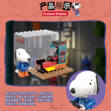 哲高积木拼装回力小汽车玩具跑车赛车超跑儿童男孩生日节日礼物 复古赛车-100颗粒