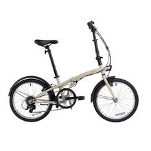 迪卡侬 DECATHLON TILIT 120 ADJ 折叠自行车 8758430 雪白 20英寸 6速