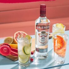 plus会员：斯米诺（Smirnoff） 红牌伏特加 蒸馏酒 700ml