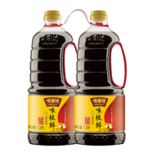 味事达 味极鲜系列 生抽酱油【特级酱油】1.3L*2点蘸凉拌酿造酱油
