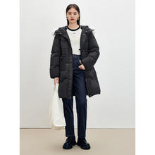 PEACEBIRD 太平鸟 女装冬季黑色连帽保暖 羽绒服 合集