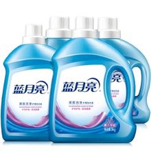百亿补贴：蓝月亮 洗衣液3kg大瓶深层洁净整箱4瓶共24斤薰衣草强效家庭装正品