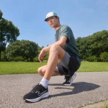 再降价，plus会员：NIKE 耐克 跑步鞋男透气DOWNSHIFTER 13WIDE宽版运动鞋FJ1284-001黑
