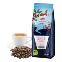 铭氏（Ming's） 意式特浓咖啡豆500g 意大利浓缩拼配手冲黑咖啡 深度烘焙
