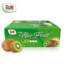 PLUS会员：Dole 陕西徐香绿心猕猴桃 16-22粒 单果90-110g*3件