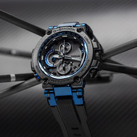 CASIO 卡西欧 G-SHOCK MTG-B1000B防水运动男表石英手表 MTG-B1000XB-1APR